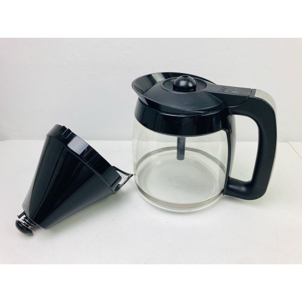 Ninja Coffee Maker Replacement Glass Coffee Pot & Filter Basket CE200 CE251
